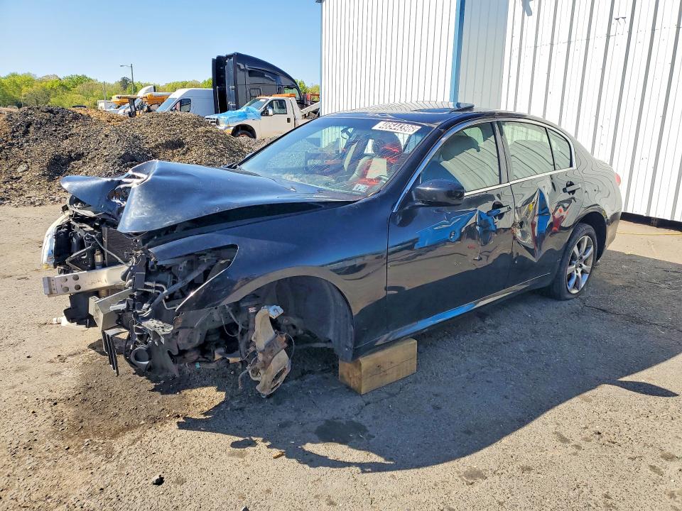 2012 Infiniti G37 VIN JN1CV6AR9CM670418 COPART salvage auction — FRONT END, In - Cert Of Title - Rebuilt Vehicl, sold $300 on 2026-07-14 (photo 1)