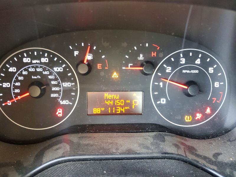 2021 Ram Promaster city VIN ZFBHRFAB2M6V75900 COPART salvage auction — FRONT END, Ca - Salvage Certificate, sold $3,150 on 2026-07-16 (photo 9)