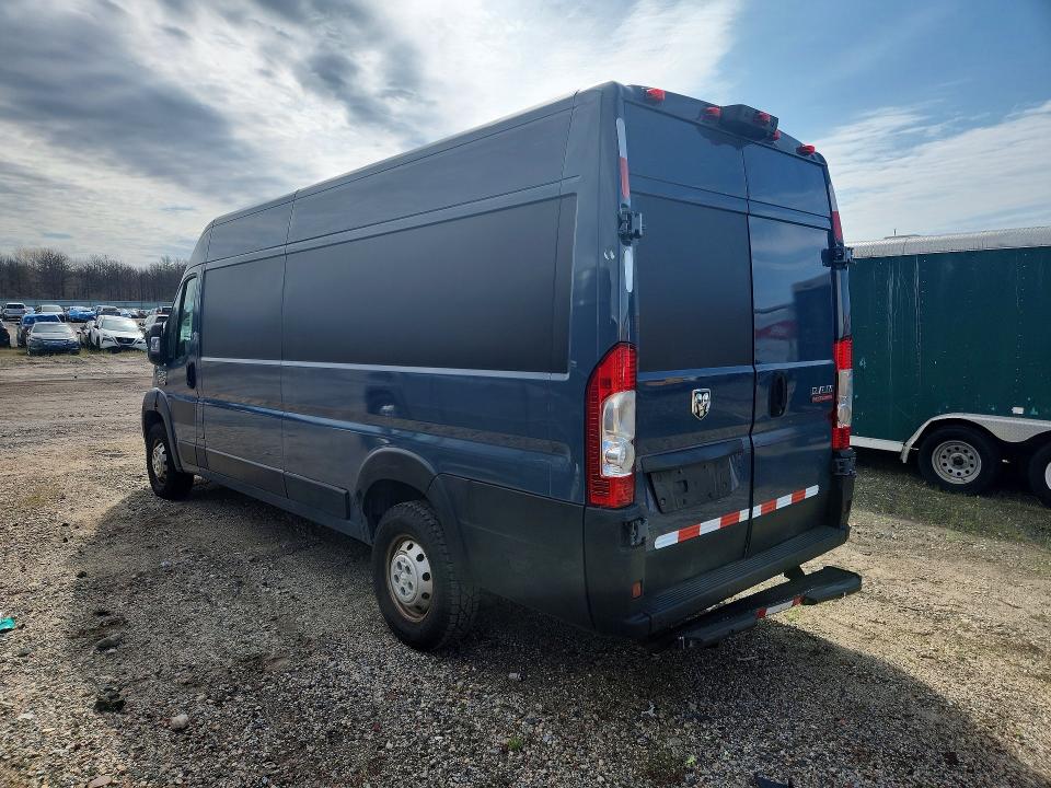 2019 Ram Promaster 3500 VIN 3C6URVJG8KE548622 COPART salvage auction — MINOR DENT/SCRATCHES, Ny - Certificate Of Title, sold $8,700 on 2026-07-08 (photo 2)