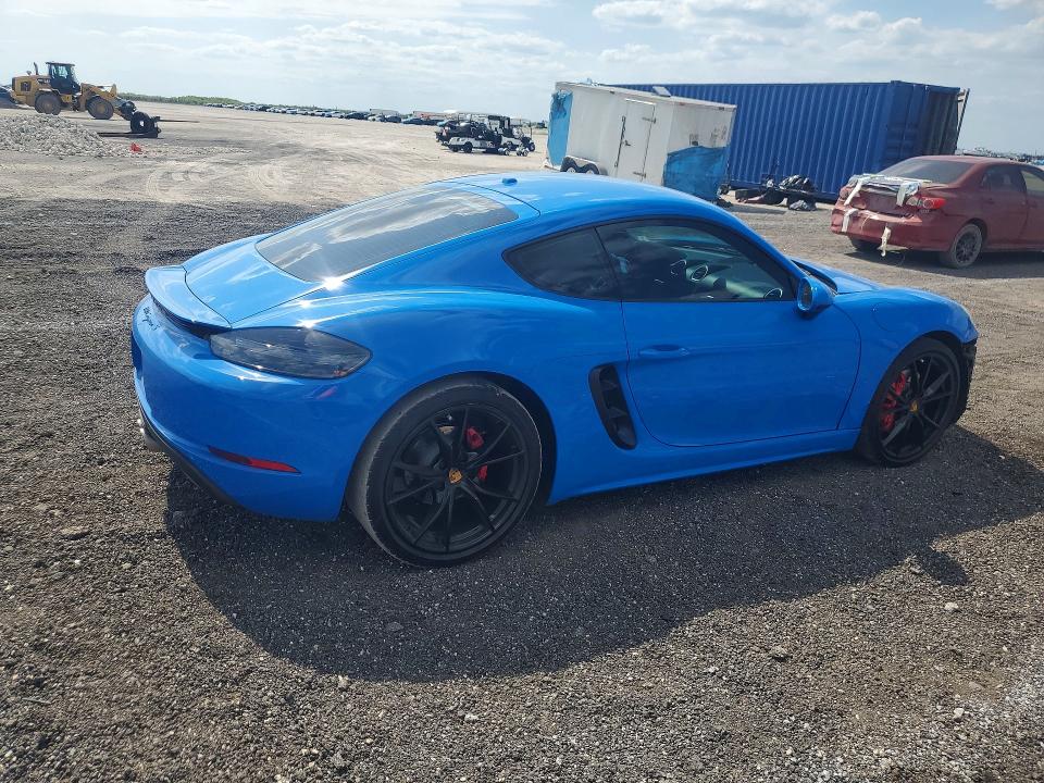 2022 Porsche VIN WP0AB2A86NS263328 COPART salvage auction — FRONT END, Fl - Cert Of Title Slvg Rebuildable, sold $39,500 on 2026-07-06 (photo 3)