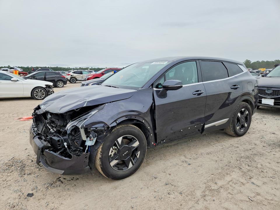 2026 Kia Sportage VIN 5XYK23DF5TG342951 COPART salvage auction — FRONT END, Ms - Cert Of Title-Salvaged, sold $13,000 on 2026-07-28 (photo 1)