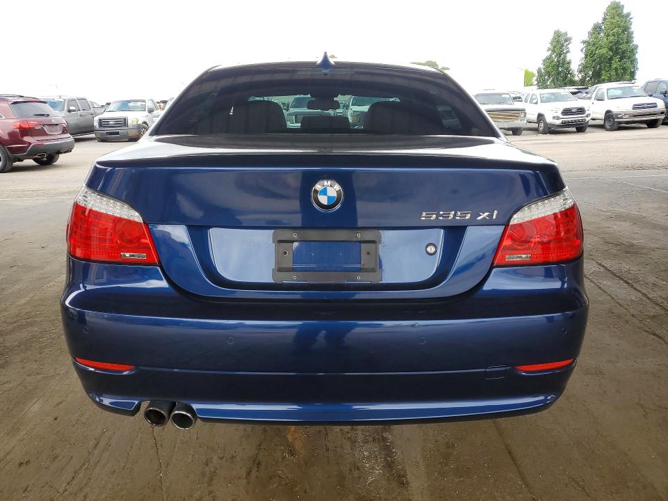 2008 BMW 5er VIN WBANV93568CZ67979 COPART salvage auction — FRONT END, Ca - Salvage Certificate, sold $1,350 on 2026-07-02 (photo 6)