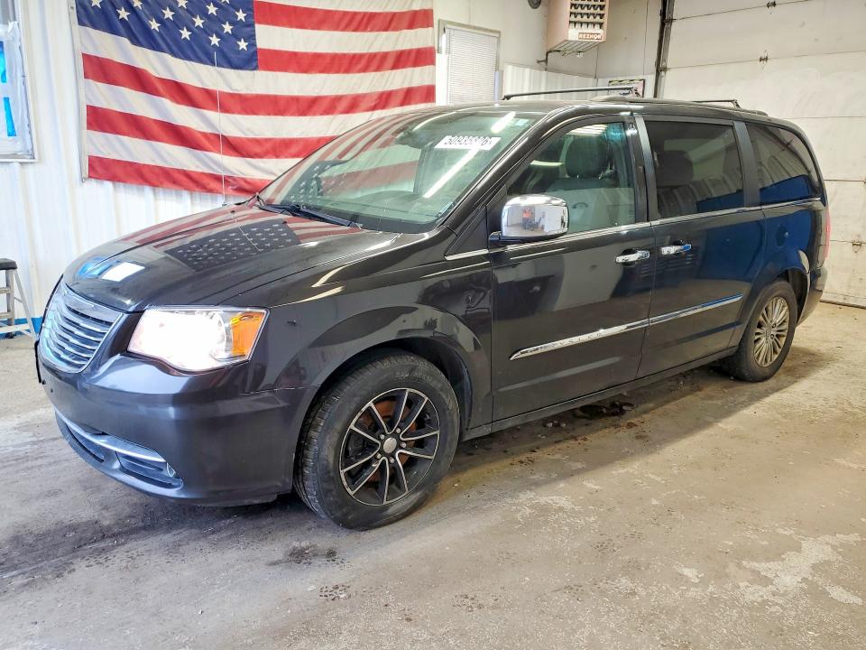 2015 Chrysler Voyager VIN 2C4RC1CG4FR573429 COPART salvage auction — FRONT END, ME, sold $175 on 2026-08-27 (photo 1)