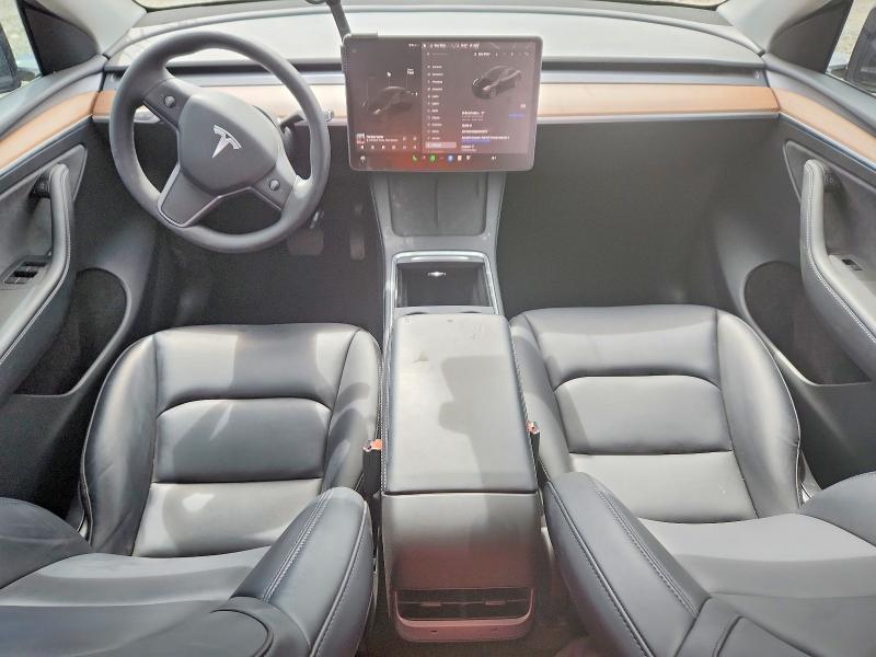 2025 Tesla Model y VIN 7SAYGAEE8SF259710 COPART salvage auction — REAR END, Ca - Salvage Certificate, sold $11,100 on 2026-07-31 (photo 8)