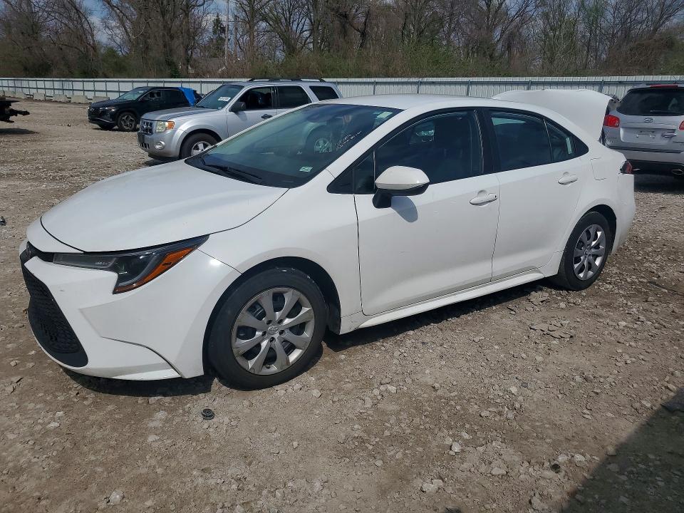 2022 Toyota Corolla VIN 5YFEPMAE2NP352853 COPART salvage auction — REAR END, Id - Salvage Certificate Of Title, sold $3,900 on 2026-07-31 (photo 1)