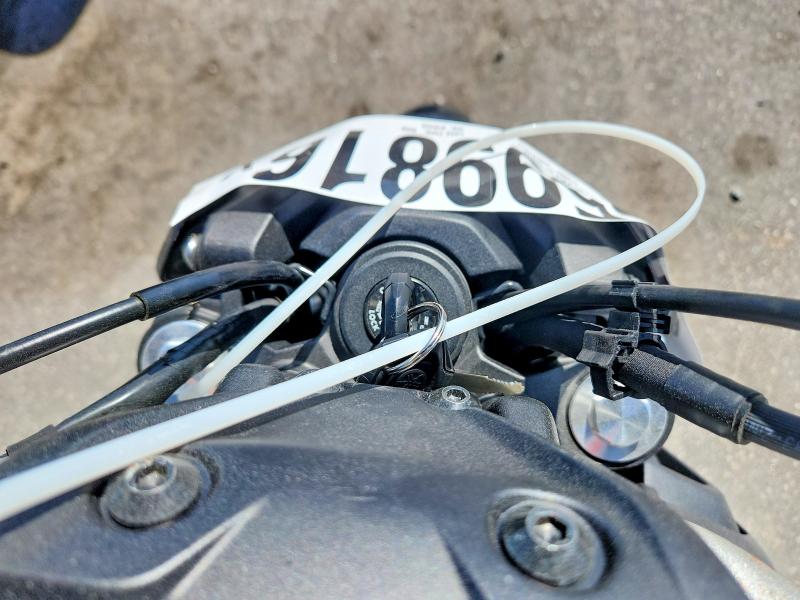 2024 Yamaha Mt07 VIN JYARM32E7RA010453 COPART salvage auction — ALL OVER, Nc - Salvage Certificate Of Title, sold $3,150 on 2026-07-23 (photo 8)