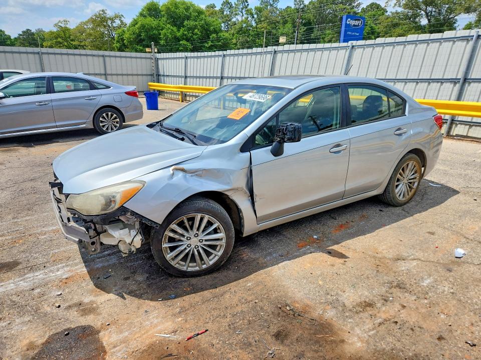 2013 Subaru Impreza VIN JF1GJAD65DH013534 COPART salvage auction — FRONT END, Al - Cert Of Title-Salvage Title, sold $225 on 2026-07-06 (photo 1)