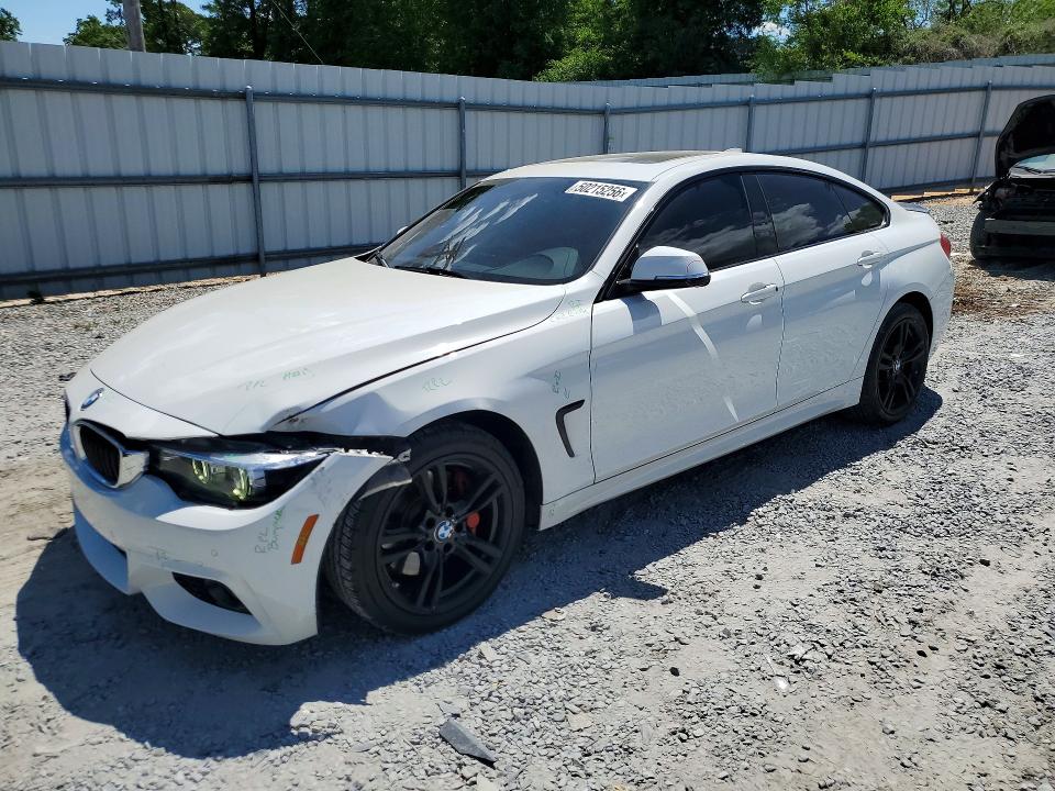 2018 BMW 4er VIN WBA4J3C53JBG90534 COPART salvage auction — FRONT END, Nc - Salvage Certificate Of Title, sold $9,400 on 2026-07-08 (photo 1)