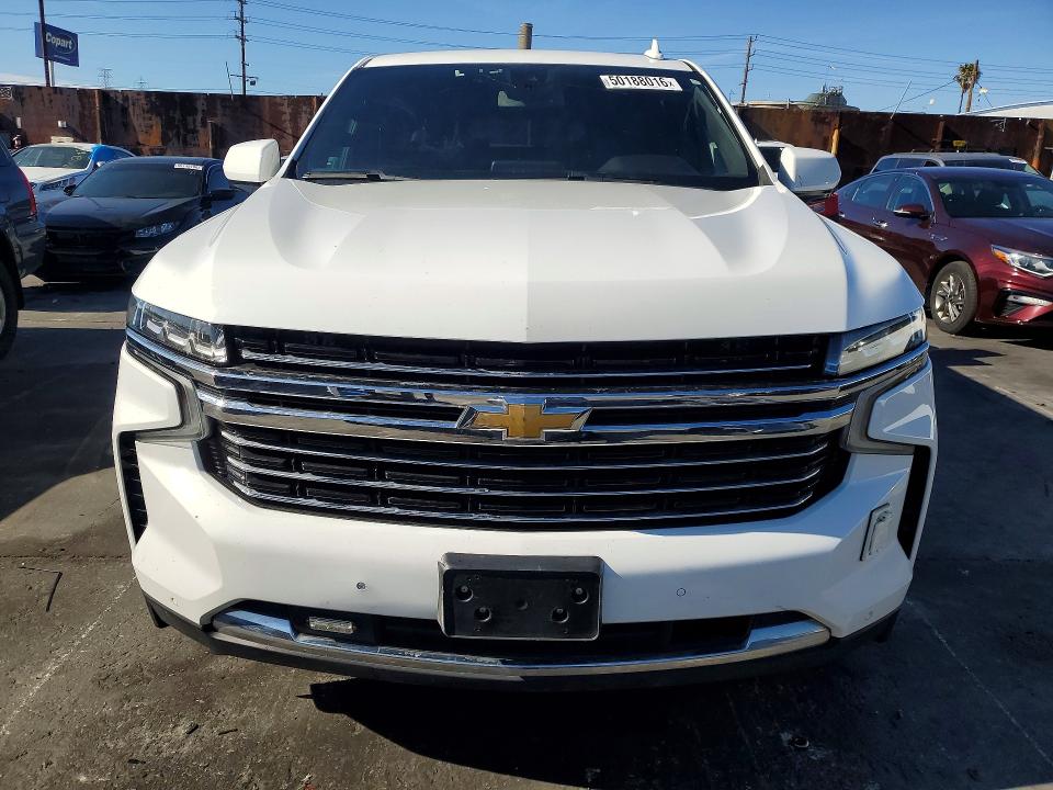 2023 Chevrolet Suburban VIN 1GNSKCKD9PR212395 COPART salvage auction — Rear End, Id - Dis/Dlr/Exp Only Salvage Title, sold $23,400 on 2026-05-22 (photo 5)