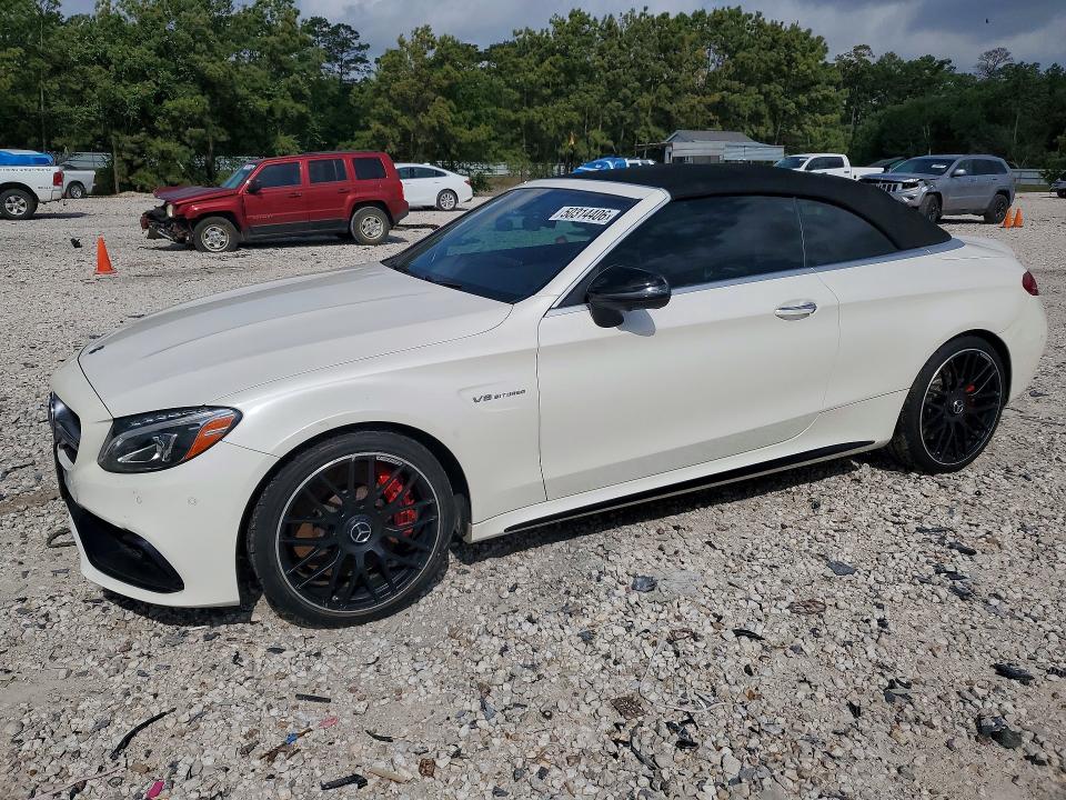 2017 Mercedes-benz C-klasse VIN WDDWK8HB7HF477094 COPART salvage auction — WATER/FLOOD, Tx - Salvage Title-Flood Damage, sold $14,800 on 2026-07-07 (photo 1)