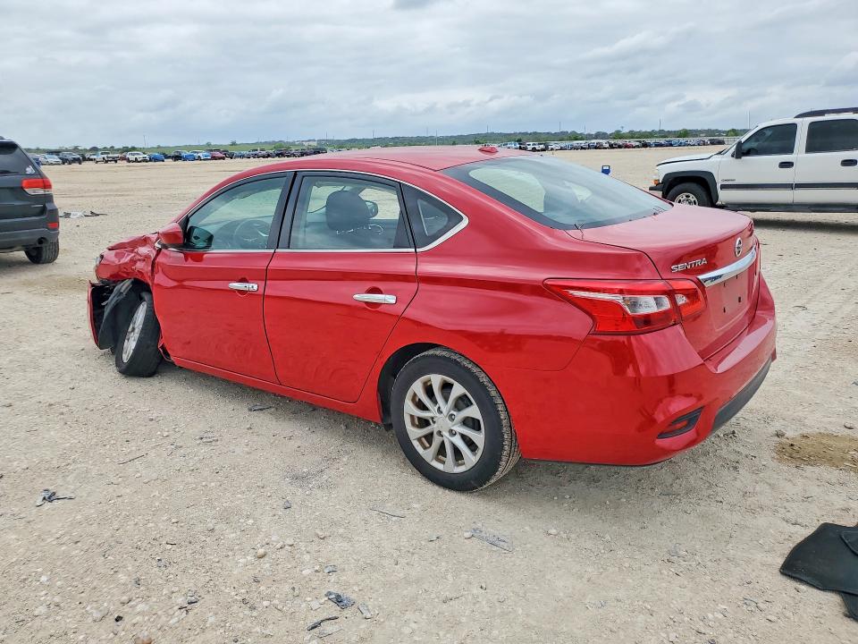 2018 Nissan Sentra VIN 3N1AB7APXJL647144 COPART salvage auction — FRONT END, Tx - Salvage Vehicle Title, sold $2,000 on 2026-07-02 (photo 2)