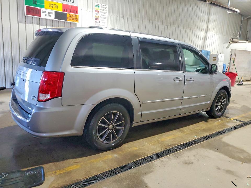 2017 Dodge Caravan VIN 2C4RDGCG9HR828286 COPART salvage auction — FRONT END, Pa - Certificate Of Salvage, sold $425 on 2026-07-02 (photo 3)