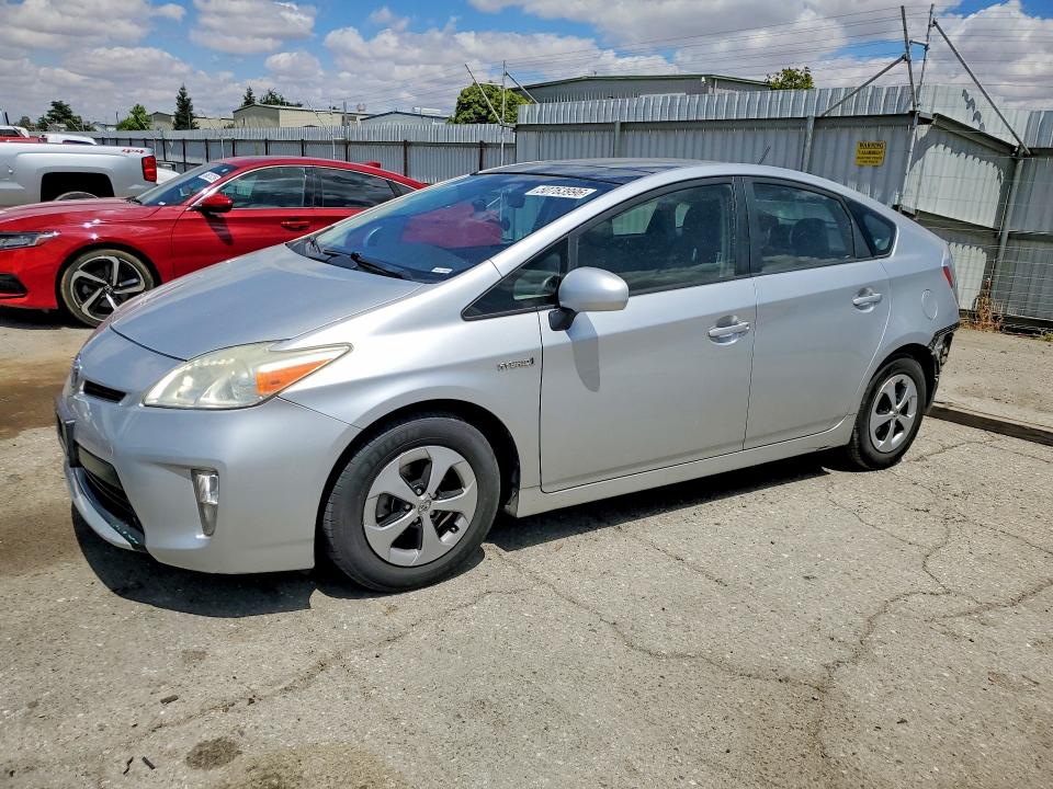 2014 Toyota Prius VIN JTDKN3DU1E1743910 COPART salvage auction — REAR END, Id - Salvage Certificate Of Title, sold $1,650 on 2026-07-10 (photo 1)