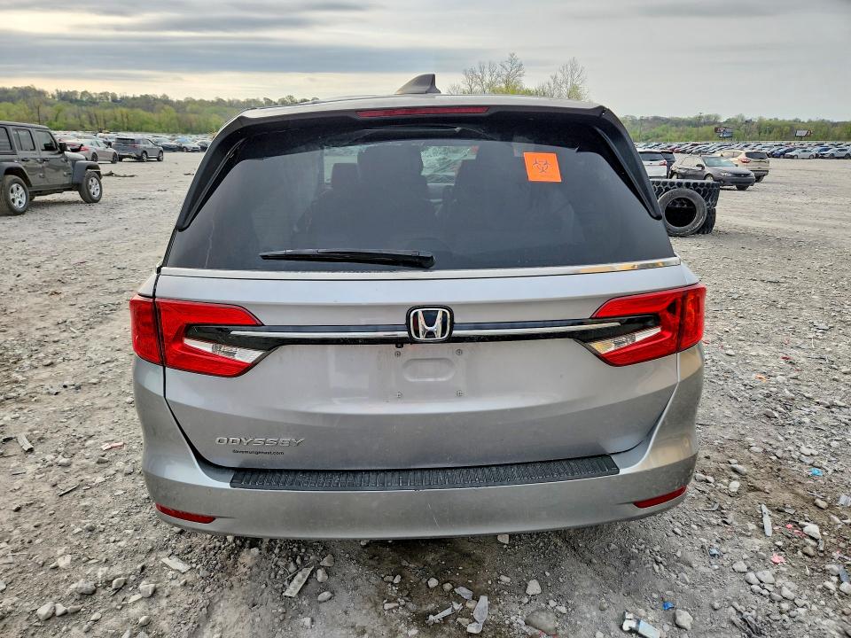 2021 Honda Odyssey VIN 5FNRL6H75MB029214 COPART salvage auction — FRONT END, Mo - Salvage Certificate Of Title, sold $2,200 on 2026-07-08 (photo 6)