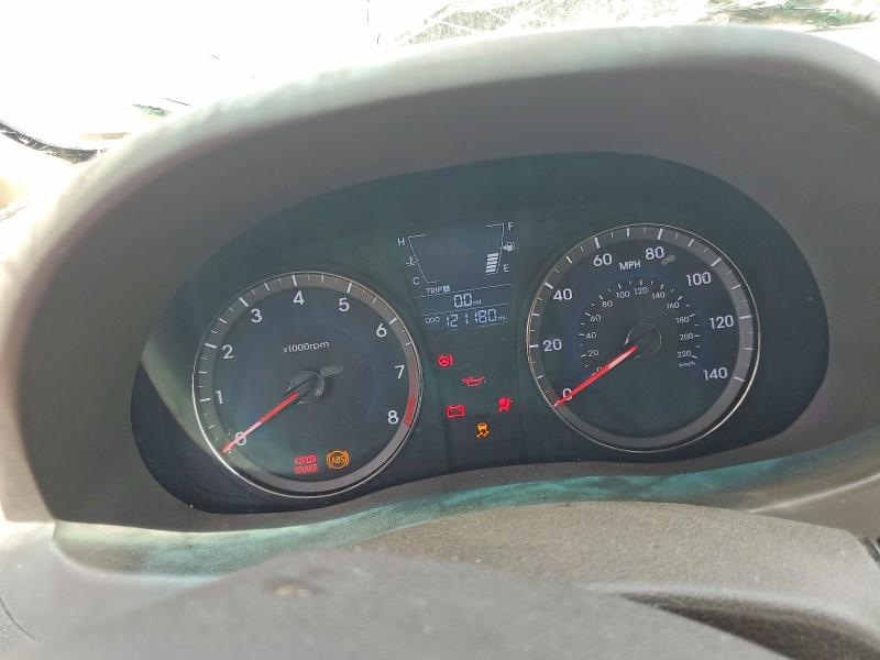 2014 Hyundai Accent VIN KMHCU4AE2EU769940 COPART salvage auction — FRONT END, Fl - Certificate Of Destruction, sold $15 on 2026-07-30 (photo 9)