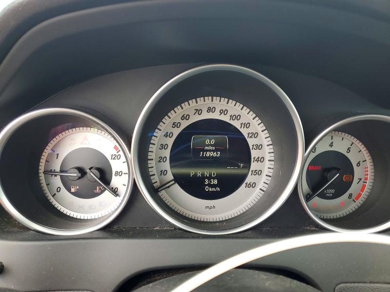 2013 Mercedes-benz C-klasse VIN WDDGF4HB5DA781047 COPART salvage auction — WATER/FLOOD, Hi - Certificate Of Salvage, sold $2 on 2026-07-27 (photo 9)