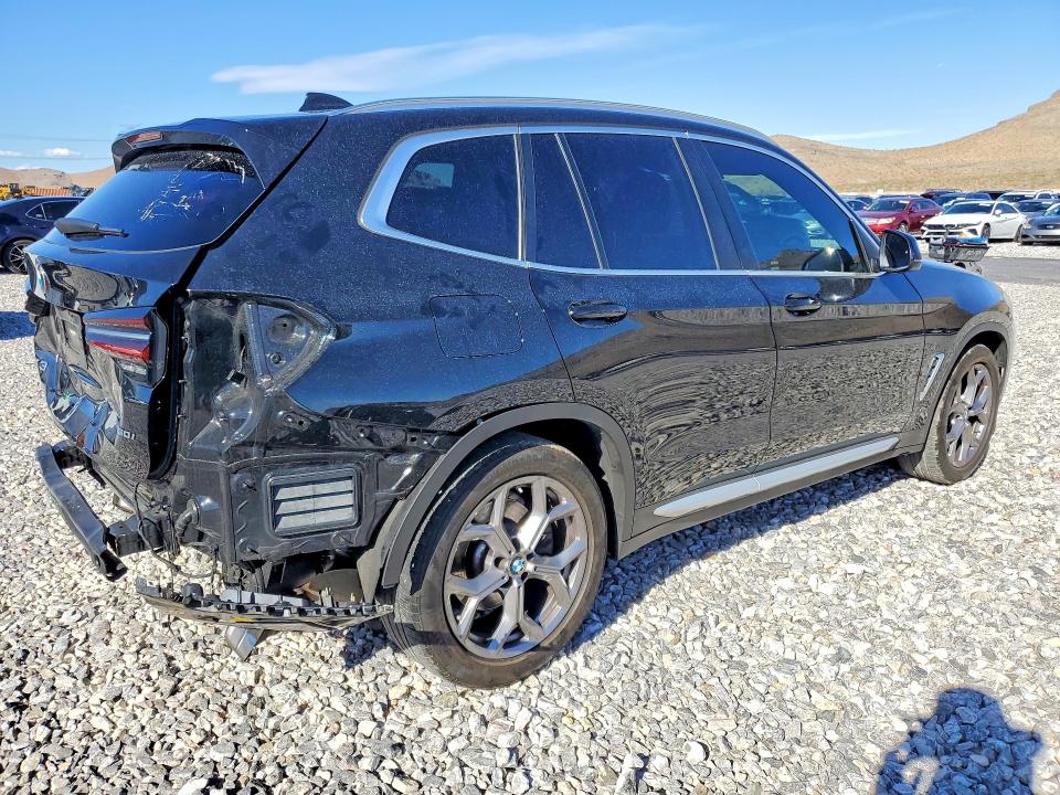 2023 BMW X3 VIN WBX47DP01PN191258 COPART salvage auction — REAR END, Nv - Salvage Title, sold $16,700 on 2026-07-08 (photo 3)