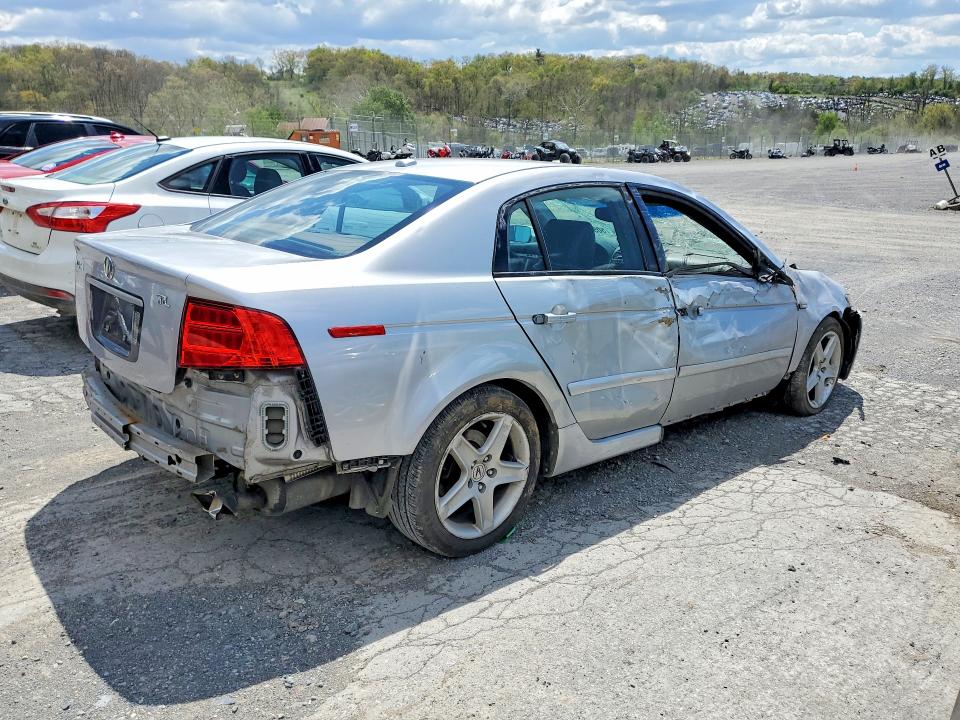 2005 Acura Tl VIN 19UUA66225A040206 COPART salvage auction — FRONT END, PA - CERTIFICATE OF SALVAGE, sold $350 on 2026-07-02 (photo 3)