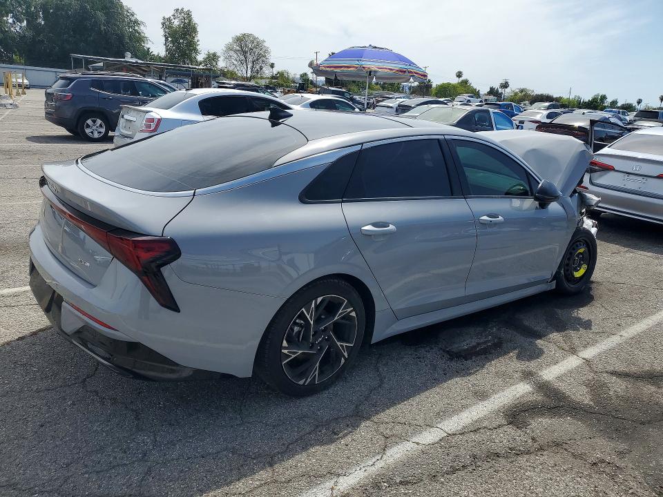 2025 Kia K5 VIN KNAG64J70S5395820 COPART salvage auction — FRONT END, Salvage Title, sold $4,700 on 2026-07-10 (photo 3)