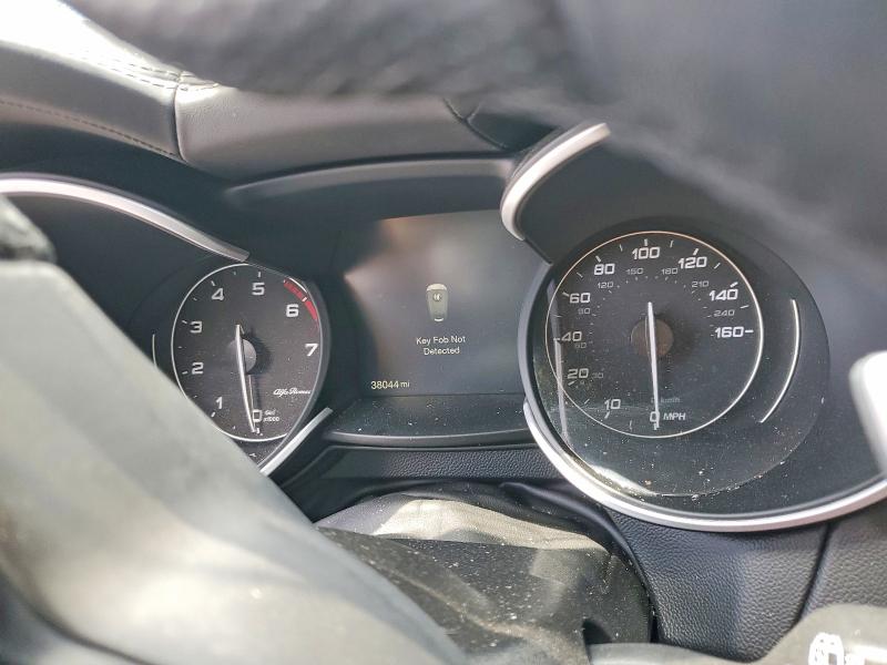 2022 Alfa romeo Stelvio VIN ZASPAKBN3N7D41463 COPART salvage auction — FRONT END, Fl - Certificate Of Destruction, sold $2,100 on 2026-08-19 (photo 9)
