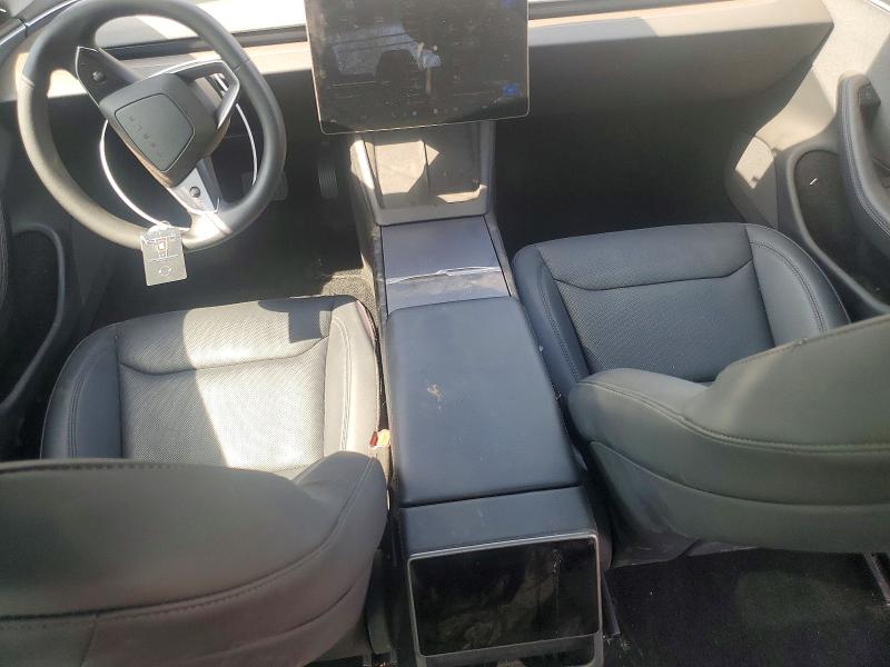 2025 Tesla Model 3 VIN 5YJ3E1EA8SF981205 COPART salvage auction — FRONT END, Nj - Cert Of Title-Salvage, sold $9,800 on 2026-07-17 (photo 8)