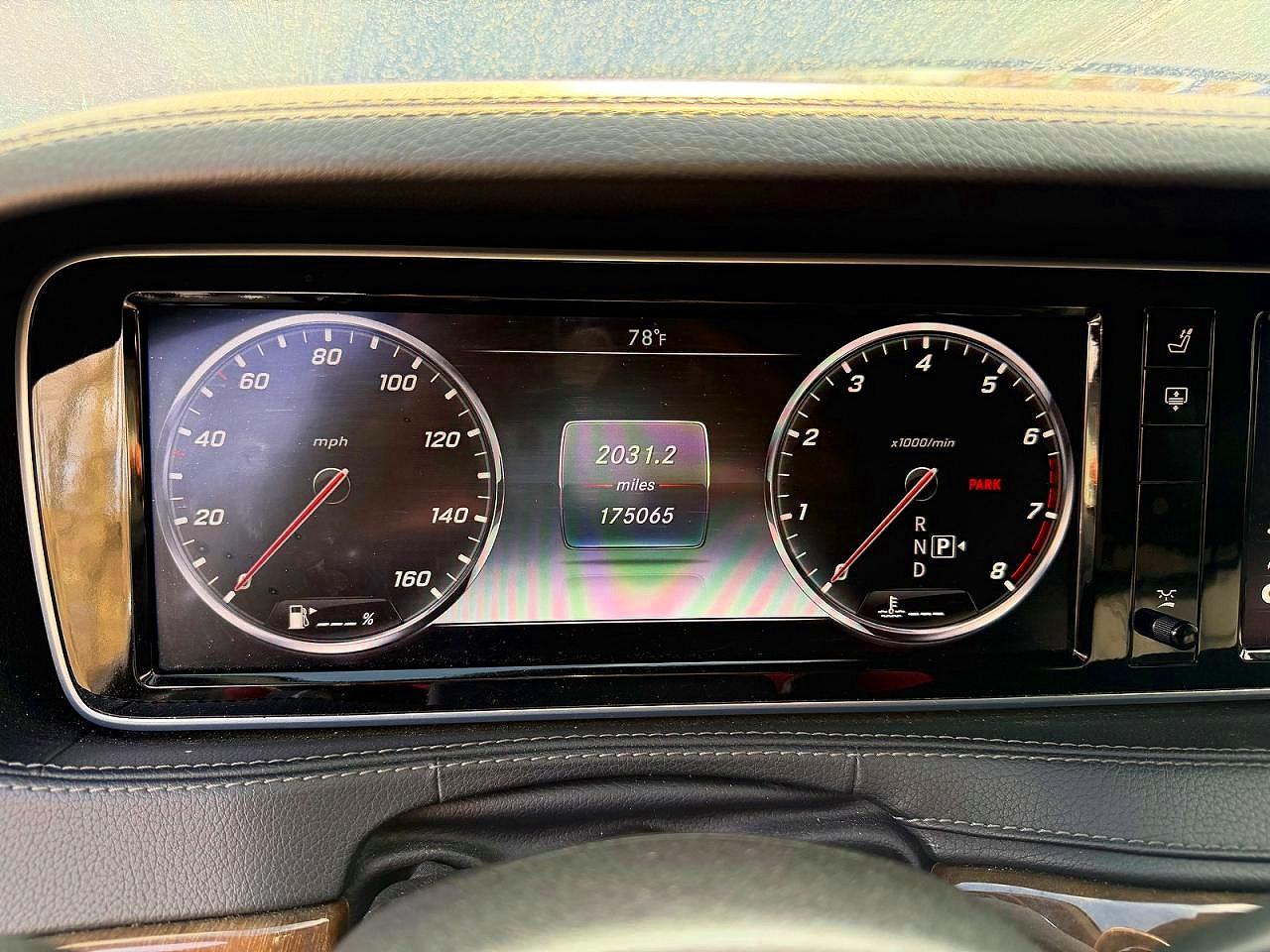 2015 Mercedes-Benz S-Class VIN WDDUG8FBXFA119655 COPART salvage auction — Minor Dent/Scratches, CT - CERTIFICATE OF TITLE (P), sold $10,400 on 2026-05-27 (photo 8)