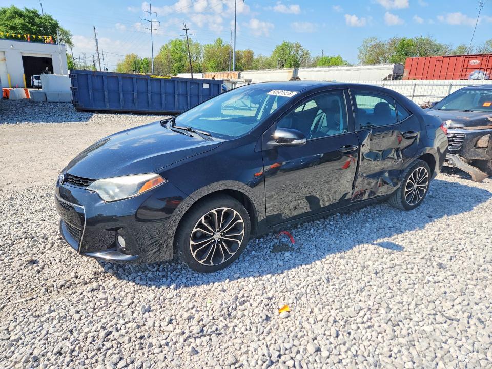 2016 Toyota Corolla VIN 5YFBURHEXGP489329 COPART salvage auction — SIDE, Oh - Cert Of Title-Salvage, sold $4,050 on 2026-07-10 (photo 1)
