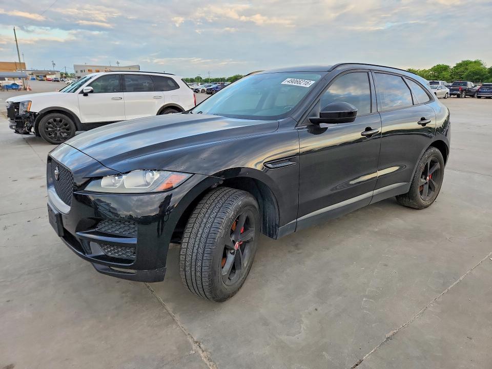 2018 Jaguar F-pace VIN SADCJ2FX2JA266081 COPART salvage auction — NORMAL WEAR, Tx - Certificate Of Title (P), sold $4,950 on 2026-09-17 (photo 1)