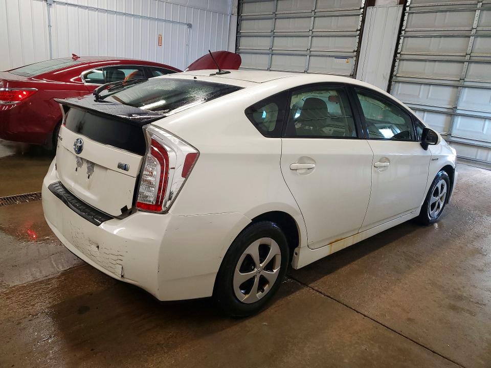 2015 Toyota Prius VIN JTDKN3DUXF0412735 COPART salvage auction — FRONT END, Id - Salvage Certificate Of Title, sold $1,500 on 2026-07-02 (photo 3)