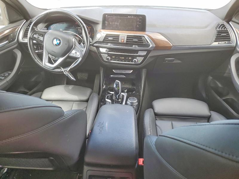 2021 BMW X4 VIN 5UX2V1C0XM9G91052 COPART salvage auction — FRONT END, FL, sold $6,200 on 2026-07-23 (photo 8)