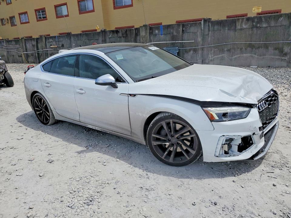 2025 Audi Rs5 VIN WAUA4CF5XSA003902 COPART salvage auction — FRONT END, Fl - Cert Of Title Slvg Rebuildable, sold $18,800 on 2026-07-10 (photo 4)