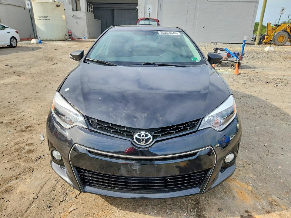 2016 Toyota Corolla VIN 5YFBURHE3GP524857 COPART salvage auction — FRONT END, Va - Cert Of Title - Salvage, sold $3,200 on 2026-07-08 (photo 5)