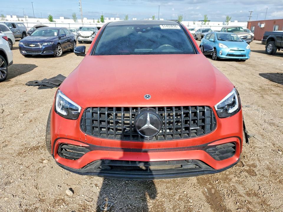 2021 Mercedes-benz Glc class VIN W1N0J8KB9MF910901 COPART salvage auction — FRONT END, Wv - Salvage Certificate, sold $23,400 on 2026-07-08 (photo 5)