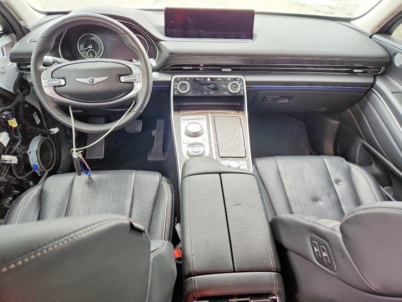 2024 Genesis Gv80 VIN KMUHBDSB6RU176301 COPART salvage auction — FRONT END, Il - Salvage Certificate, sold $9,700 on 2026-07-06 (photo 8)