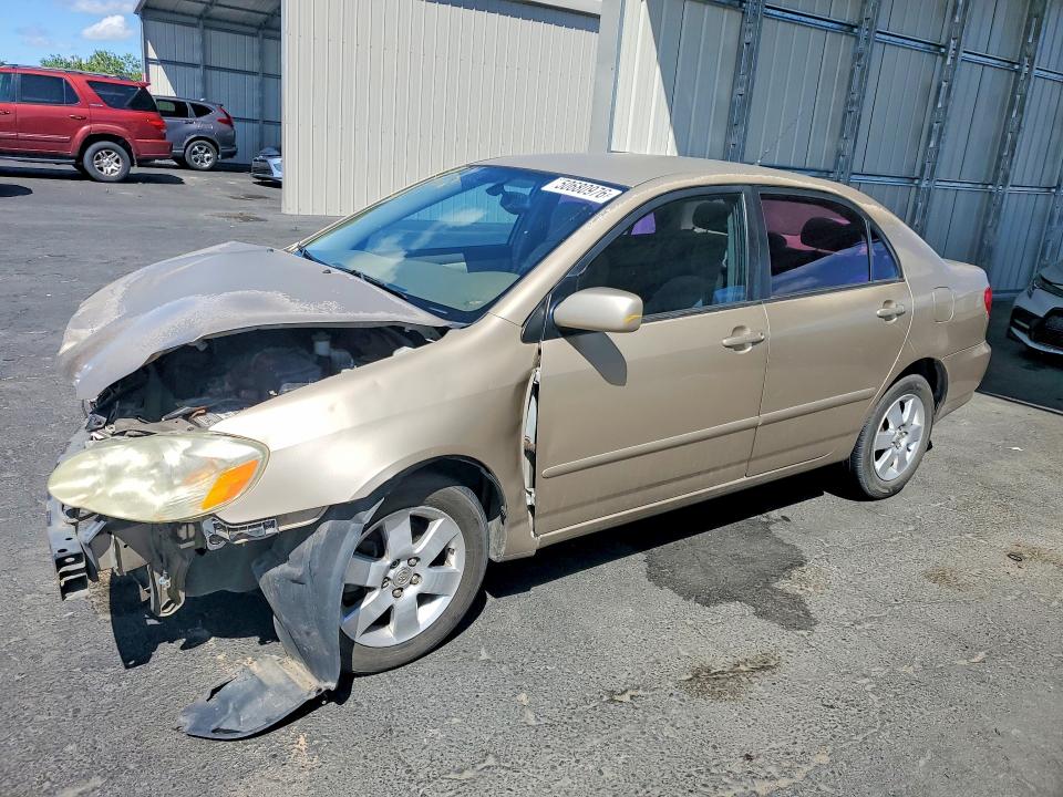2005 Toyota Corolla VIN 1NXBR32E95Z393730 COPART salvage auction — FRONT END, Ca - Salvage Certificate, sold $575 on 2026-07-02 (photo 1)