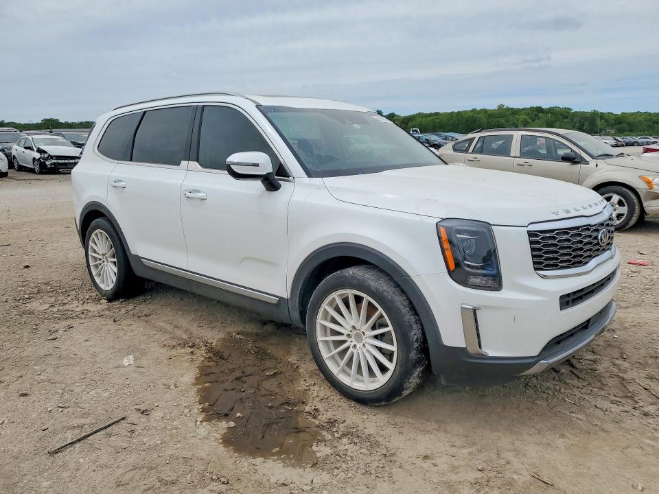 2020 Kia Telluride VIN 5XYP6DHC1LG044557 COPART salvage auction — SIDE, Ks - Certificate Of Title (P), sold $9,200 on 2026-07-28 (photo 4)