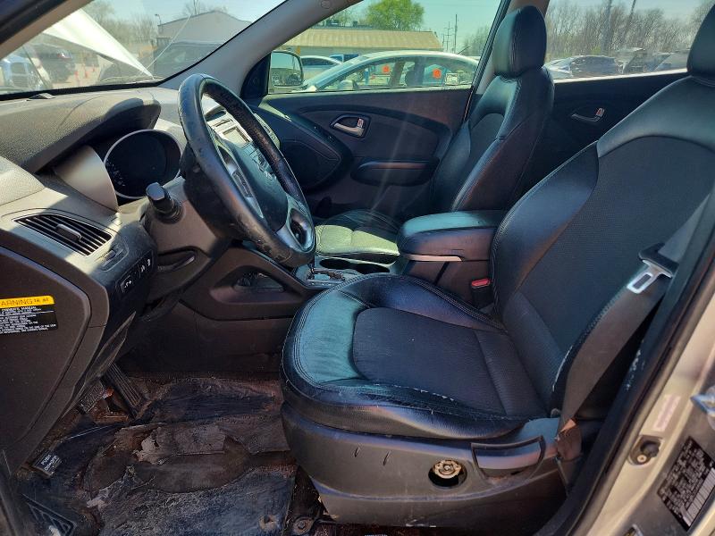 2012 Hyundai Tucson VIN KM8JU3AC2CU496950 COPART salvage auction — FRONT END, TX - CERTIFICATE OF TITLE, sold $1,050 on 2026-07-02 (photo 7)