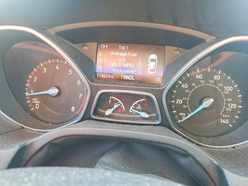 2016 Ford Focus VIN 1FADP3K29GL364610 COPART salvage auction — VANDALISM, Md - Cert Of Salvage > 75% Damage, sold $450 on 2026-07-02 (photo 9)