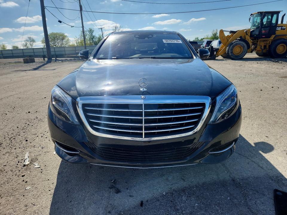 2015 Mercedes-benz S-klasse VIN WDDUG8FB6FA123198 COPART salvage auction — HAIL, Il - Salvage Certificate, sold $14,300 on 2026-07-08 (photo 5)