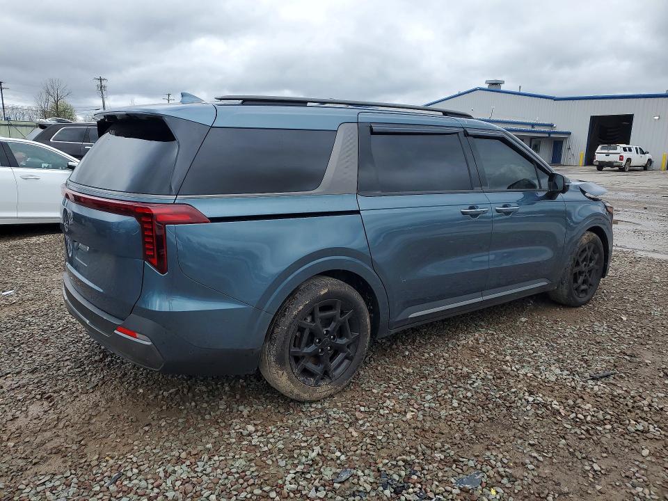 2025 Kia Carnival VIN KNDNE5K33S6492888 COPART salvage auction — FRONT END, Ga - Cert Of Title-Salvage, sold $13,600 on 2026-07-22 (photo 3)