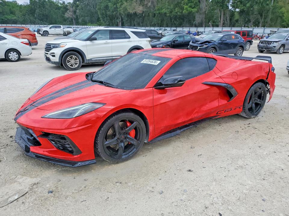 2022 Chevrolet Corvette VIN 1G1YC2D46N5114624 — COPART salvage auction photo