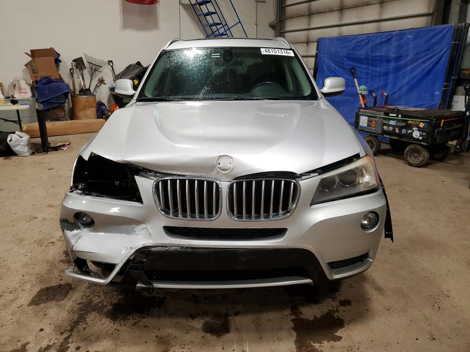 2011 BMW X3 VIN 5UXWX5C51BL714214 COPART salvage auction — FRONT END, On - Permit Salvage, sold $850 on 2026-07-09 (photo 5)