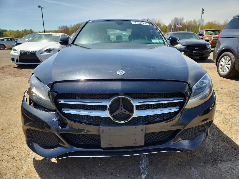 2018 Mercedes-benz C class VIN 55SWF4KB4JU271269 COPART salvage auction — FRONT END, Wv - Certificate Of Title, sold $7,000 on 2026-07-27 (photo 5)