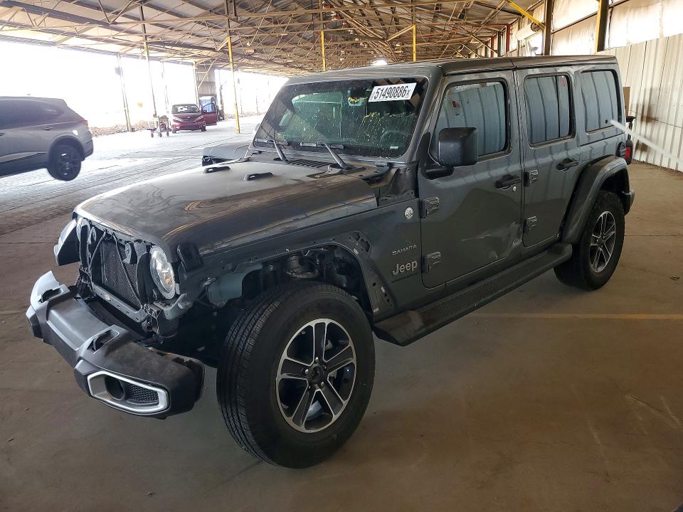 2023 Jeep VIN 1C4HJXEN4PW668761 COPART salvage auction — FRONT END, Az - Cert Of Title - Salvage, sold $13,799 on 2026-07-02 (photo 1)