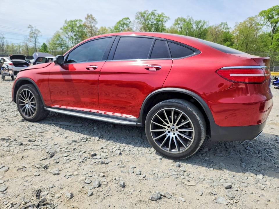 2019 Mercedes-benz Glc VIN WDC0J4KB3KF658845 COPART salvage auction — FRONT END, Md - Cert Of Salvage > 75% Damage, sold $9,200 on 2026-07-24 (photo 2)