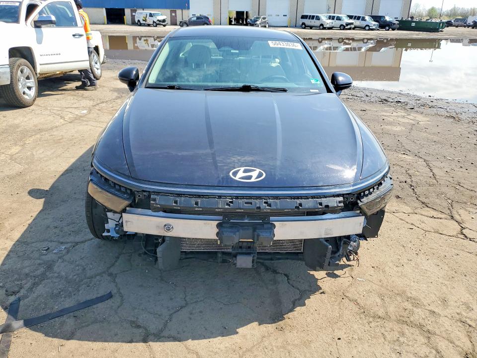 2024 Hyundai Sonata VIN KMHL64JA5RA380367 COPART salvage auction — FRONT END, Mi - Cert Of Title-Salvage Vehicle, sold $5,500 on 2026-07-14 (photo 5)