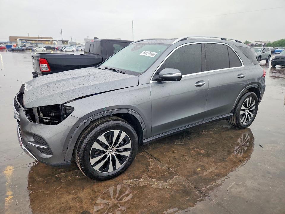 2026 Mercedes-benz Gle VIN 4JGFB4EB5TB597060 COPART salvage auction — REAR END, Tx - Certificate Of Title, sold $44,750 on 2026-07-30 (photo 1)