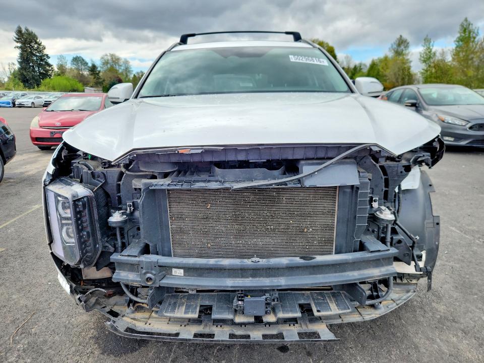2023 Hyundai Palisade VIN KM8R3DGE0PU492633 COPART salvage auction — FRONT END, Or - Salvage Title Certificate, sold $11,400 on 2026-07-06 (photo 5)