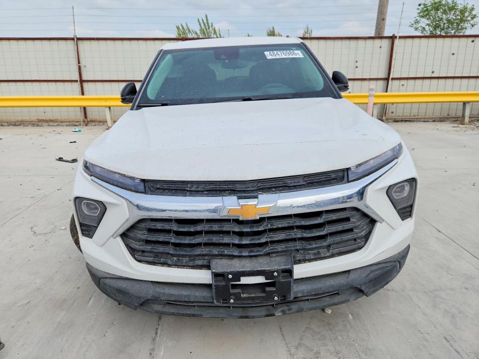 2025 Chevrolet Trailblazer VIN KL79MMSP4SB105416 COPART salvage auction — SIDE, Tx - Certificate Of Title, sold $5,300 on 2026-07-08 (photo 5)