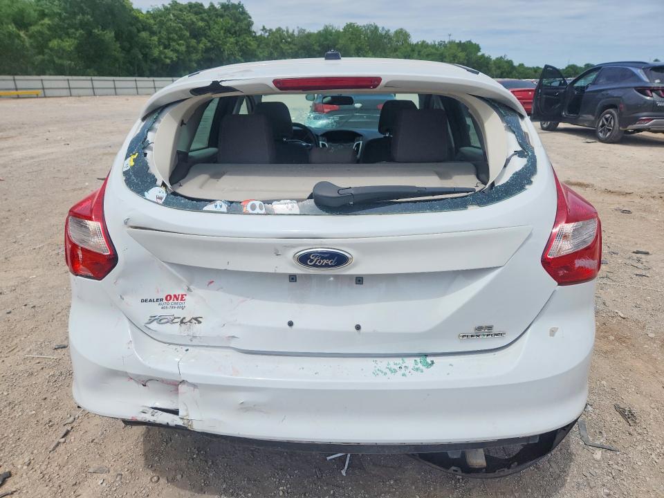 2014 Ford Focus VIN 1FADP3K26EL429877 COPART salvage auction — REAR END, Id - Salvage Certificate Of Title, sold $500 on 2026-07-02 (photo 6)